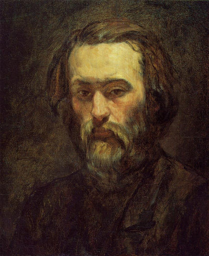 Retrato de um homem (Paul Cézanne) - Reprodução com Qualidade Museu