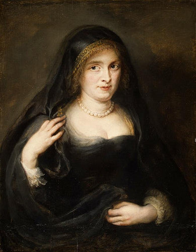 Retrato de uma mulher, provavelmente Susanna Lunden (Peter Paul Rubens) - Reprodução com Qualidade Museu
