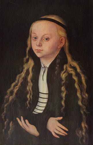 Retrato de uma jovem - Magdalena Luther