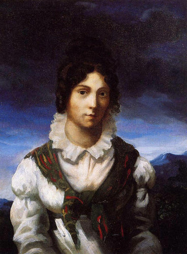 Retrato de uma jovem - provavelmente Alexandrine-Modeste Caruel