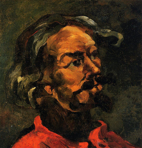 Retrato de Achille Emperaire (Paul Cézanne) - Reprodução com Qualidade Museu