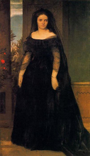 Retrato da atriz Fanny Janauscher - Replicarte