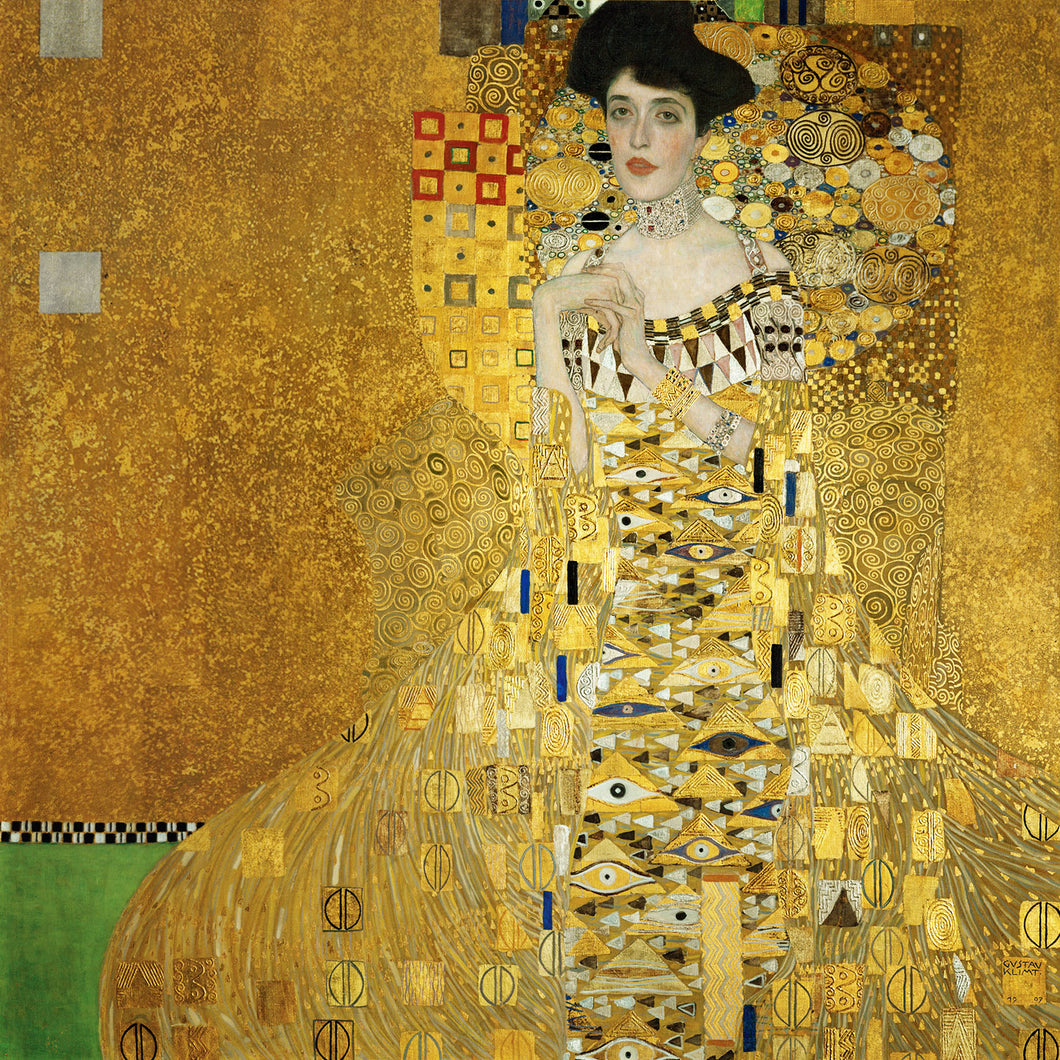 Retrato de Adele Bloch-Bauer I (Gustav Klimt) - Reprodução com Qualidade Museu
