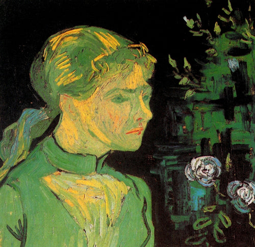 Retrato de Adeline Ravoux (Vincent Van Gogh) - Reprodução com Qualidade Museu