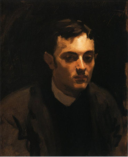 Retrato de Albert De Belleroche (John Singer Sargent) - Reprodução com Qualidade Museu