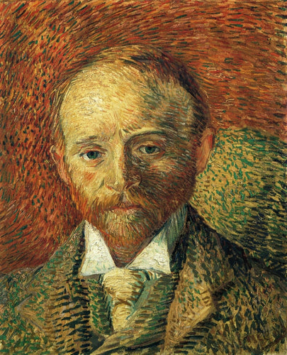 Retrato de Alexander Reid (Vincent Van Gogh) - Reprodução com Qualidade Museu