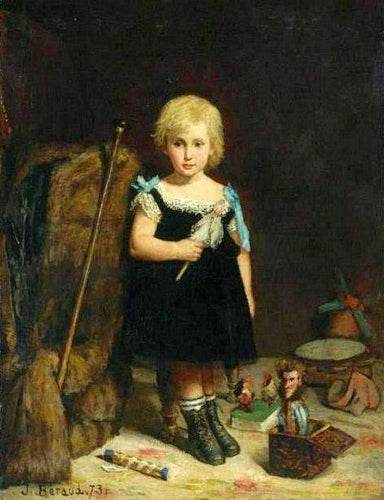 Retrato de Alfred Auguste Frederic Victor Labatt De Lambert (Jean Beraud) - Reprodução com Qualidade Museu