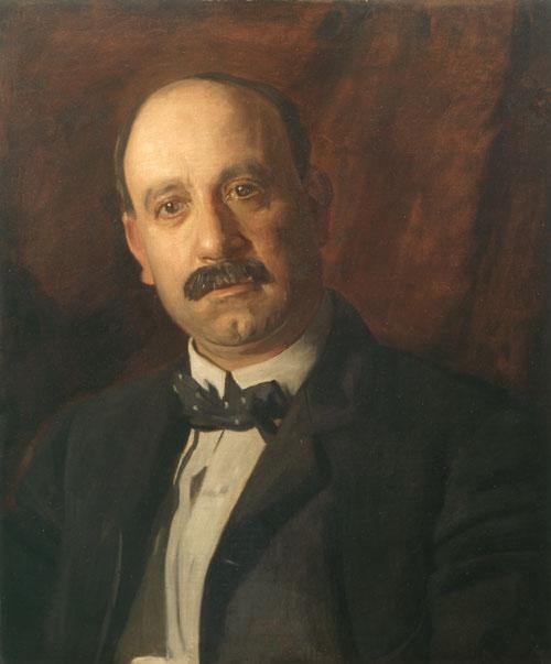 Retrato de Alfred Bryan Wall (Thomas Eakins) - Reprodução com Qualidade Museu