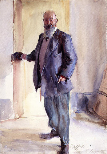Retrato de Ambrogio Raffele (John Singer Sargent) - Reprodução com Qualidade Museu