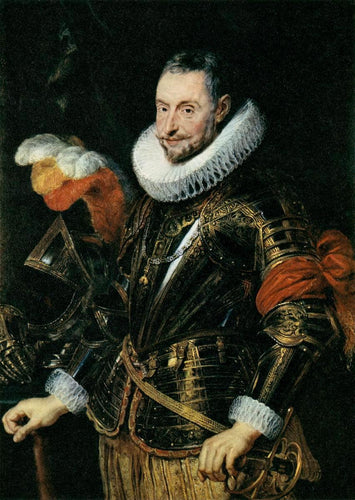 Retrato de Ambrogio Spinola (Peter Paul Rubens) - Reprodução com Qualidade Museu