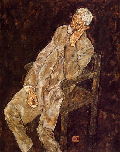 Retrato de um homem idoso - Johann Harms - Replicarte