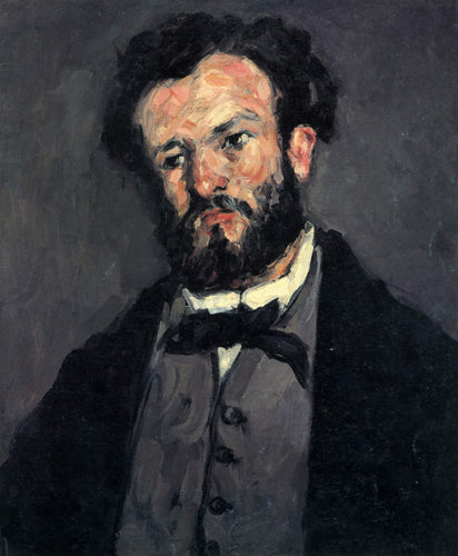 Retrato de Anthony Valabregue (Paul Cézanne) - Reprodução com Qualidade Museu
