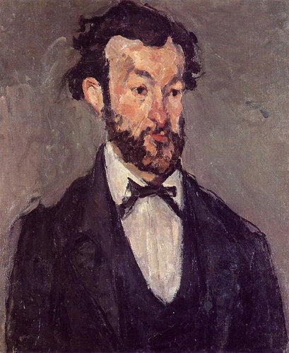 Retrato de Anthoine Valabregue (Paul Cézanne) - Reprodução com Qualidade Museu