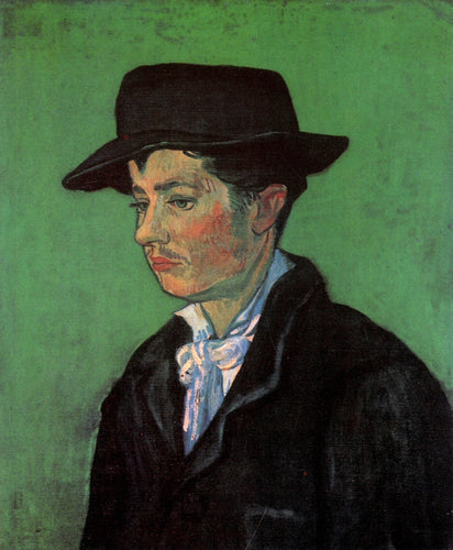 Retrato de Armand Roulin (Vincent Van Gogh) - Reprodução com Qualidade Museu