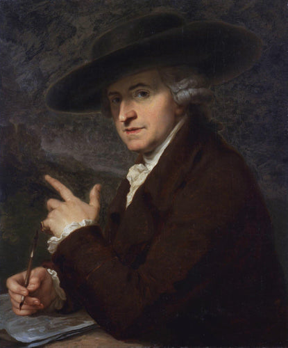 Retrato do marido dos artistas, o pintor Antonio Zucchi - Replicarte