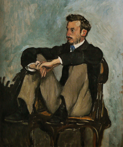 Frederic Bazille (Pierre-Auguste Renoir) - Reprodução com Qualidade Museu