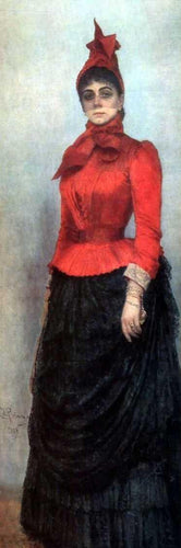Retrato da Baronesa Varvara Ikskul Von Hildenbandt