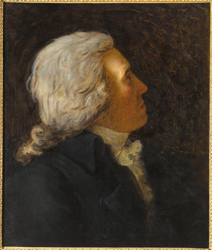 Retrato de Bertrand Barere De Vieuzac (Jacques-Louis David) - Reprodução com Qualidade Museu