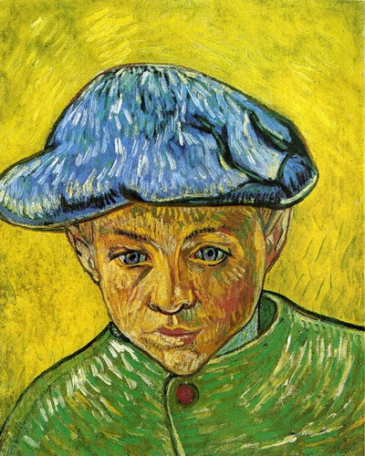 Retrato de Camille Roulin (Vincent Van Gogh) - Reprodução com Qualidade Museu