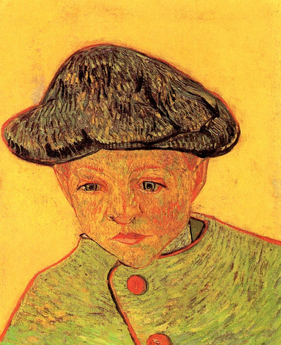 Retrato de Camille Roulin (Vincent Van Gogh) - Reprodução com Qualidade Museu