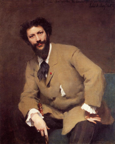 Retrato de Carolus-Duran (John Singer Sargent) - Reprodução com Qualidade Museu