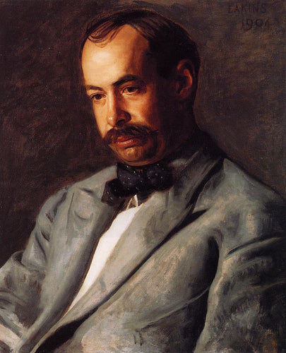Retrato de Charles Percival Buck (Thomas Eakins) - Reprodução com Qualidade Museu