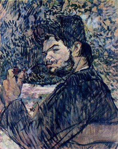 Retrato de Cipa Godebsky (Henri de Toulouse-Lautrec) - Reprodução com Qualidade Museu
