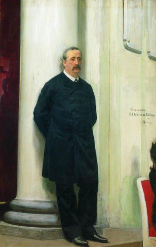 Retrato do compositor e químico Aleksander Porfirievich Borodin