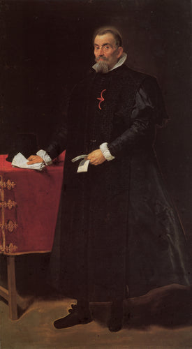 Retrato de Don Diego De Corral Y Arellano (Diego velázquez) - Reprodução com Qualidade Museu