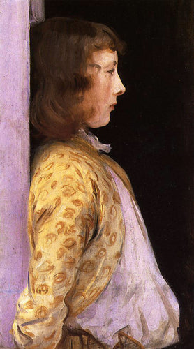Retrato de Dorothy Barnard (John Singer Sargent) - Reprodução com Qualidade Museu