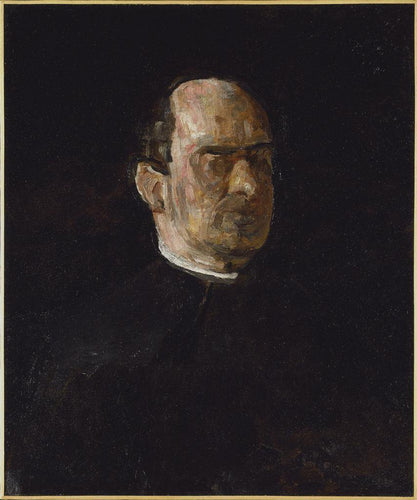 Retrato do Dr. Edward Anthony Spitzka (Thomas Eakins) - Reprodução com Qualidade Museu