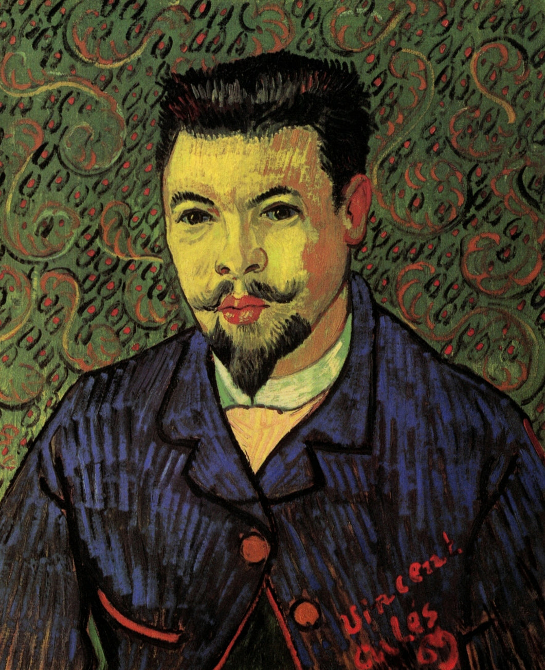 Retrato do Dr. Felix Rey (Vincent Van Gogh) - Reprodução com Qualidade Museu