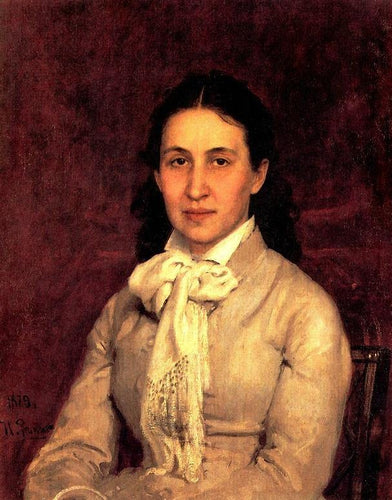 Retrato de E. Mamontova