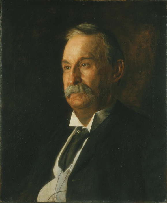 Retrato de Edward Taylor Snow (Thomas Eakins) - Reprodução com Qualidade Museu