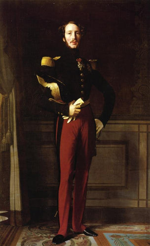 Retrato de Ferdinand Philippe, Duque de Orleans
