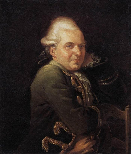 Retrato de François Buron (Jacques-Louis David) - Reprodução com Qualidade Museu