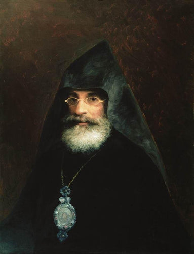 Retrato de Gabriel Aivazian, o irmão dos artistas (Ivan Aivazovsky) - Reprodução com Qualidade Museu
