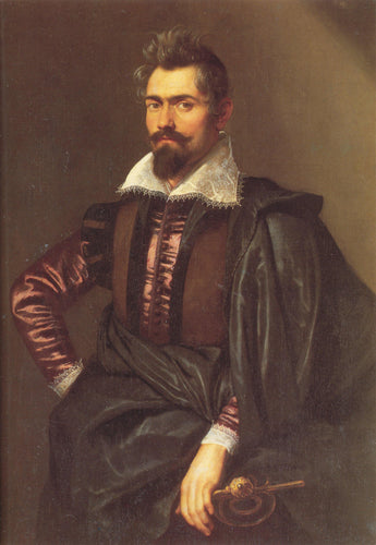Retrato de Gaspard Schoppins (Peter Paul Rubens) - Reprodução com Qualidade Museu