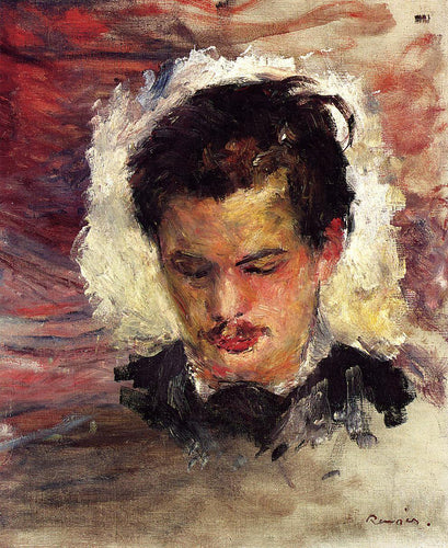 Retrato de Georges Riviere (Pierre-Auguste Renoir) - Reprodução com Qualidade Museu