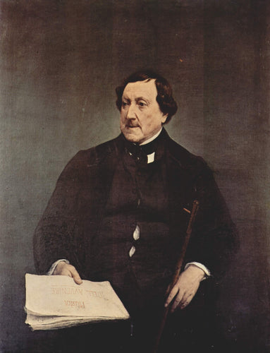 Retrato de Giacomo Rossini