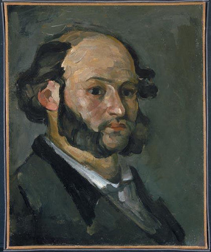 Retrato de Gustave Boyer (Paul Cézanne) - Reprodução com Qualidade Museu