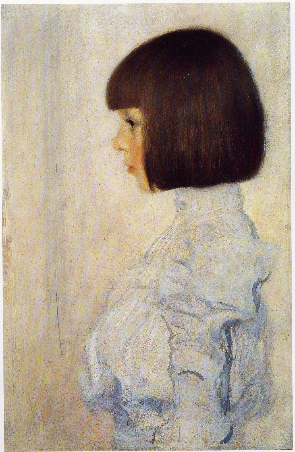 Retrato de Helene Klimt (Gustav Klimt) - Reprodução com Qualidade Museu