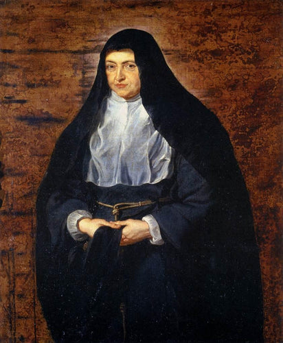 Retrato da infanta Clara Eugenia, governanta da Holanda (Peter Paul Rubens) - Reprodução com Qualidade Museu