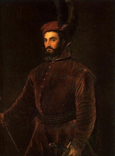 Retrato de Ippolito De Medici em uma fantasia húngara