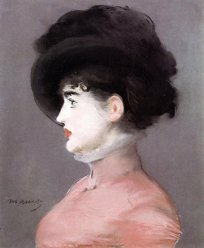 Retrato de Irma Brunner (Edouard Manet) - Reprodução com Qualidade Museu