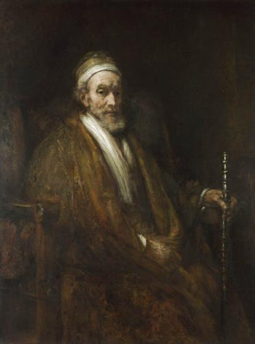 Retrato de Jacob Trip (Rembrandt) - Reprodução com Qualidade Museu