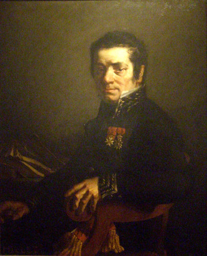 Retrato de Javain - prefeito de Cherbourg (Jean-François Millet) - Reprodução com Qualidade Museu