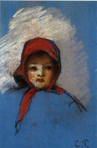 Retrato de Jeanne Rachel Minette (Camille Pissarro) - Reprodução com Qualidade Museu