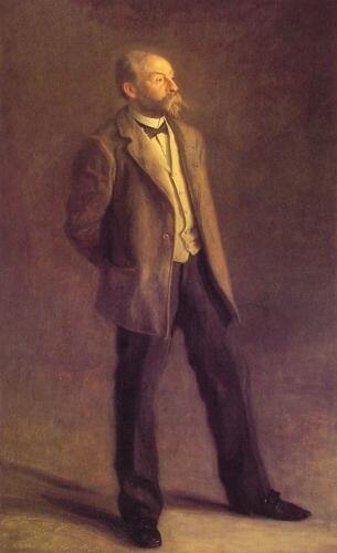 Retrato de John McLure Hamilton (Thomas Eakins) - Reprodução com Qualidade Museu
