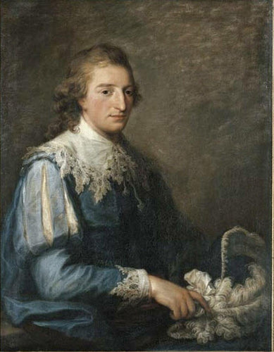 Retrato de John Murray em fantasia de Van Dyck - Replicarte